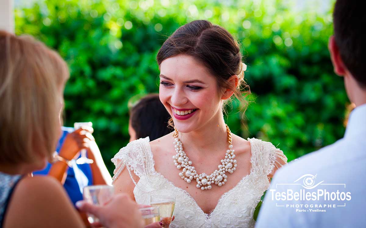 Réception de soirée de mariage à Chartres avec photographe professionnel